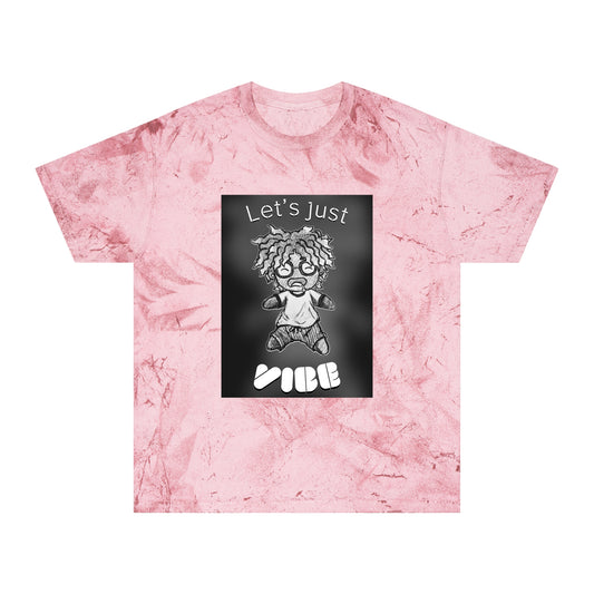 “Let’s just Vibe” Unisex Color Blast T-Shirt