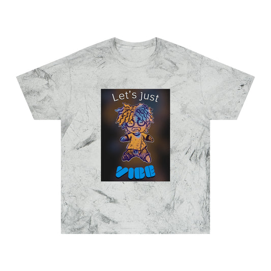 “Let’s just Vibe” Unisex Color Blast T-Shirt